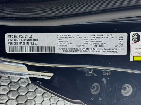 Used 2022 RAM 1500 Laramie AWD/4WD image 31