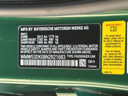 Used 2022 MINI Cooper S w/ Signature Upholstery Package FWD image 25
