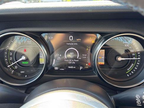 Used 2021 Jeep Wrangler Unlimited Rubicon 4xe w/ Steel Bumper Group image 14