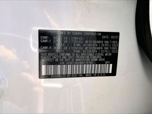 Used 2021 Subaru Outback Limited XT w/ Popular Package #2 image 34