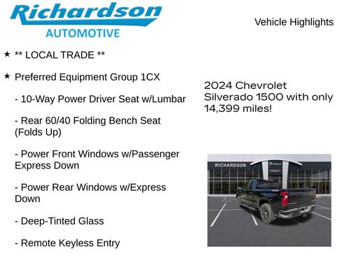 Used 2024 Chevrolet Silverado 1500 Custom AWD/4WD image 11