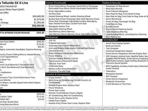 Certified 2024 Kia Telluride SX X-Line AWD/4WD image 37