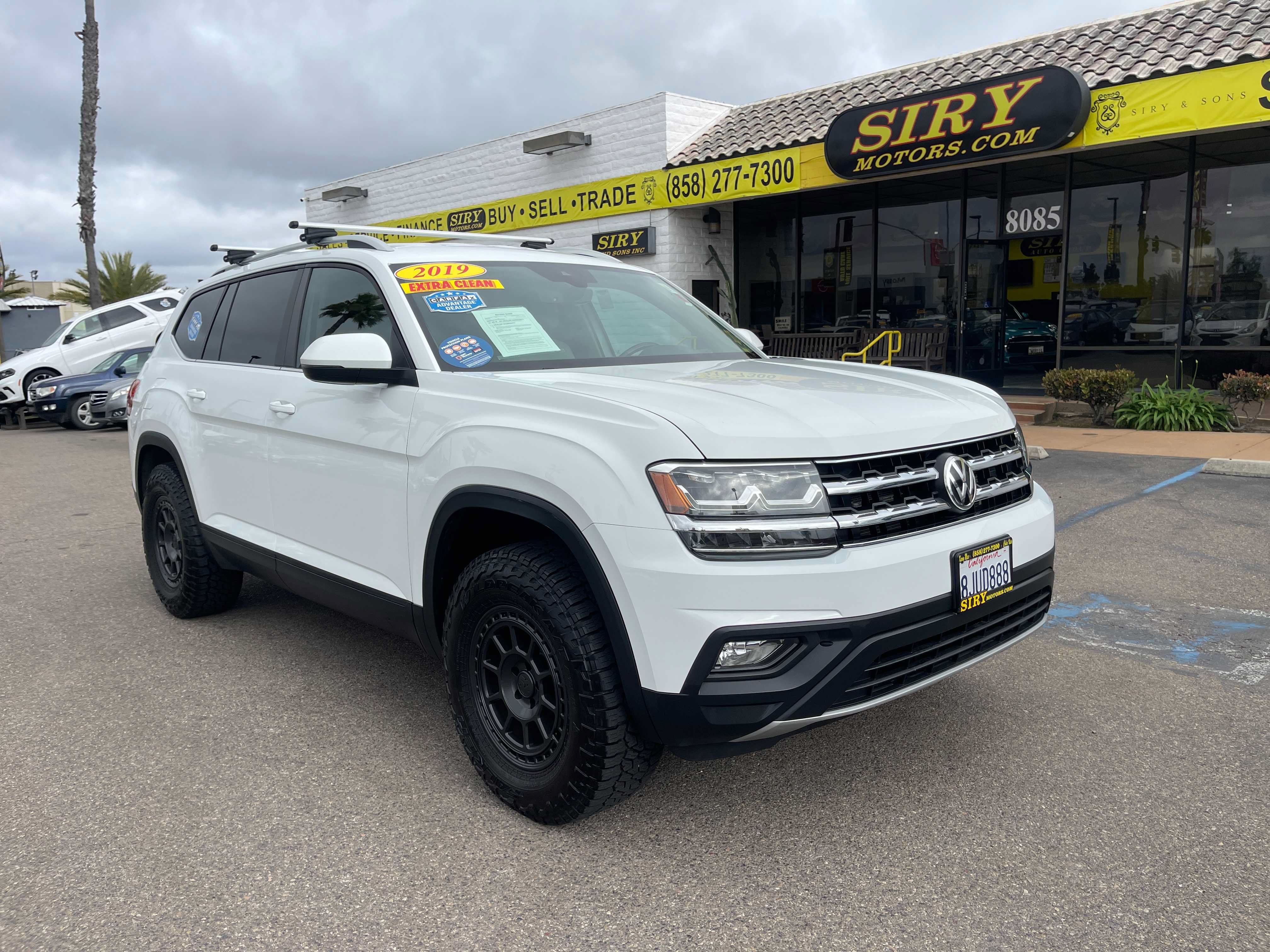 Used 2019 Volkswagen Atlas SE w/ Towing Package FWD image 1