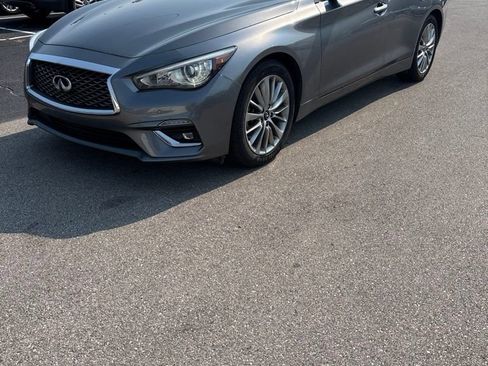 Used 2021 INFINITI Q50 Luxe RWD image 1
