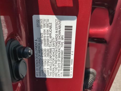 Used 2022 Honda CR-V Touring image 29