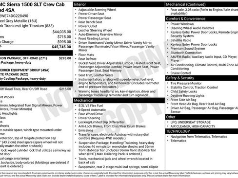 Used 2013 GMC Sierra 1500 SLT w/ Suspension Package, Off-Road image 20