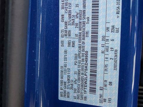 Certified 2025 Ford F150 STX w/ Equipment Group 200A AWD/4WD image 27
