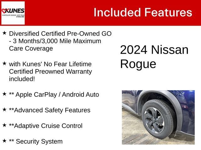 Used 2024 Nissan Rogue SV AWD/4WD image 4