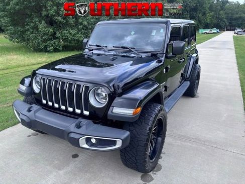 Used 2020 Jeep Wrangler Unlimited Sahara AWD/4WD image 1