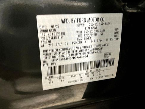 Used 2022 Ford Explorer Timberline image 19