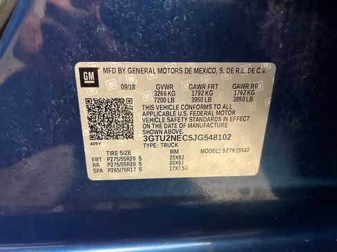 Used 2018 GMC Sierra 1500 SLT w/ SLT Premium Package AWD/4WD image 30