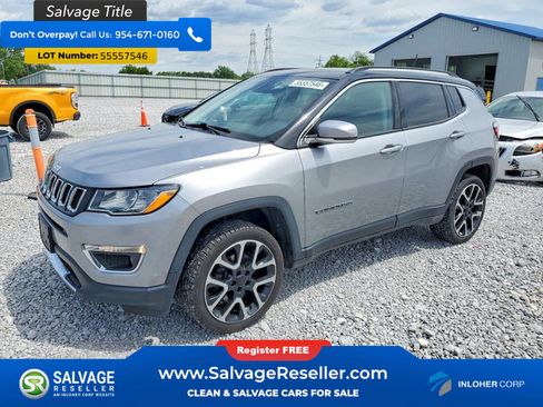 Used 2018 Jeep Compass Limited w/ Navigation Group AWD/4WD image 1