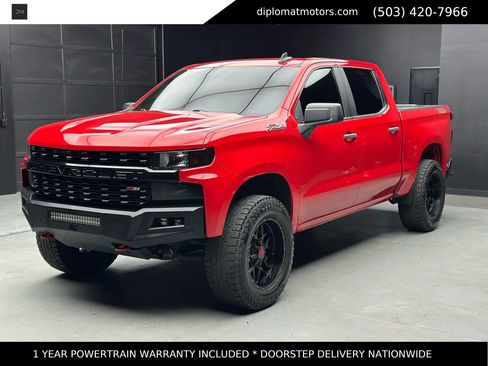 Used 2019 Chevrolet Silverado 1500 Custom Trail Boss w/ Custom Convenience Package image 1