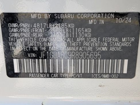 Used 2024 Subaru Impreza 2.0i AWD/4WD image 27