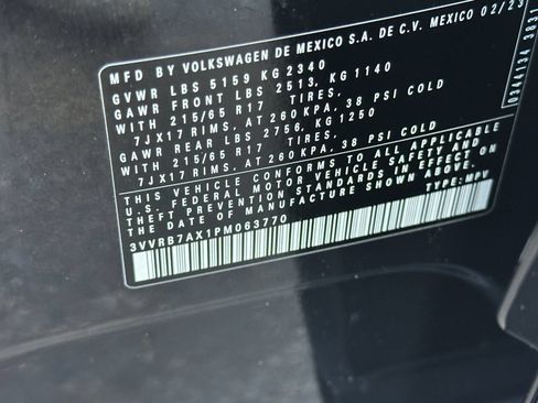 Used 2023 Volkswagen Tiguan S w/ Driver Assistance Package FWD image 27