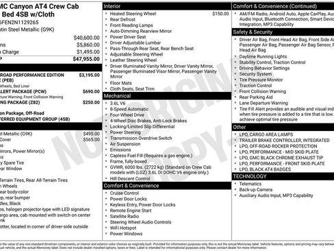 Used 2022 GMC Canyon AT4 AWD/4WD image 6