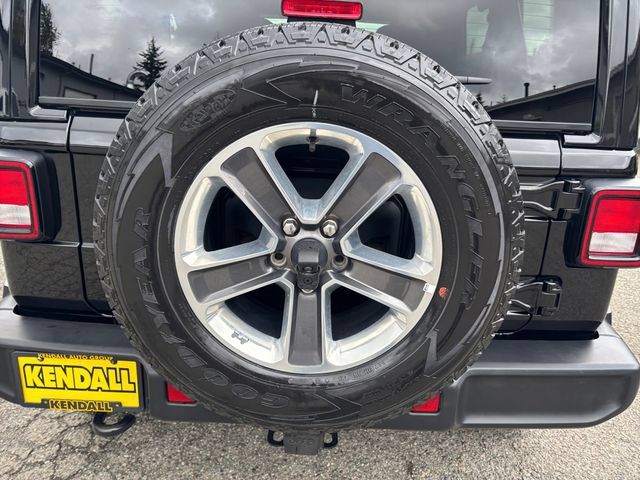 Used 2021 Jeep Wrangler Unlimited Sahara w/ Uconnect 4C Nav & Sound Group AWD/4WD image 28