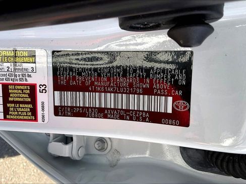 Used 2020 Toyota Camry XSE w/ Navigation Package FWD image 20