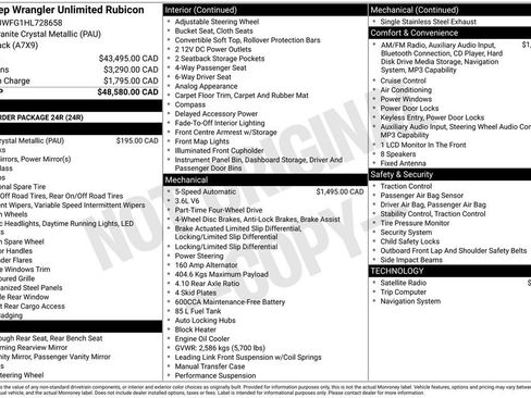 Used 2017 Jeep Wrangler Unlimited Rubicon AWD/4WD image 6