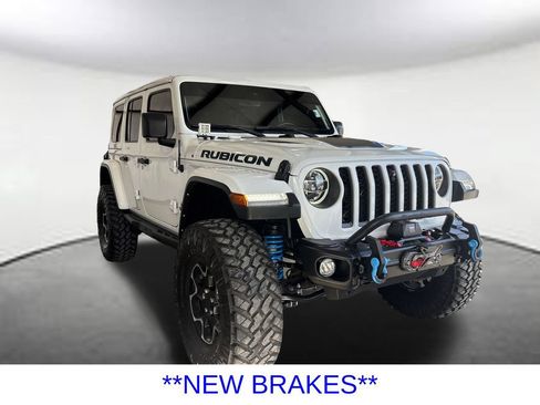 Used 2021 Jeep Wrangler Unlimited Rubicon 4xe w/ Cold Weather Group AWD/4WD image 8