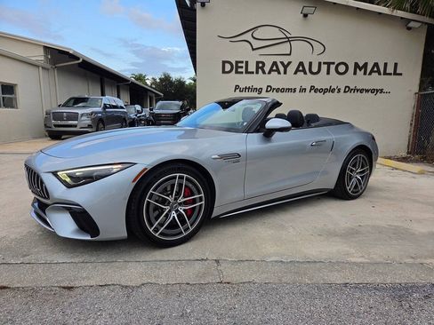 Used 2022 Mercedes-Benz SL 55 AMG 4MATIC image 1