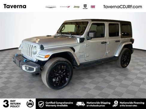 Used 2023 Jeep Wrangler Unlimited Sahara AWD/4WD image 1