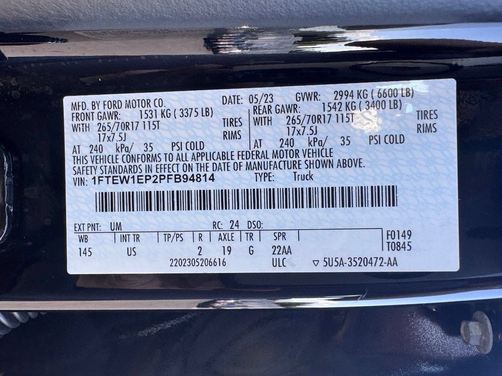Used 2023 Ford F150 XLT w/ Equipment Group 301A Mid AWD/4WD image 44