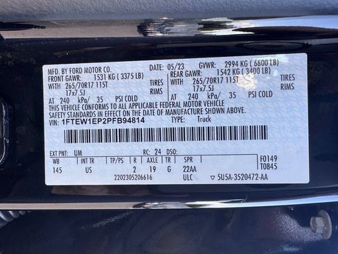 Used 2023 Ford F150 XLT w/ Equipment Group 301A Mid AWD/4WD image 44