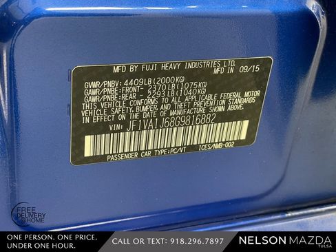 Used 2016 Subaru WRX Limited image 55