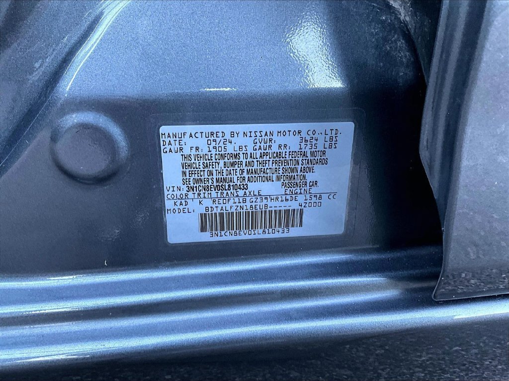 Certified 2025 Nissan Versa SV FWD image 34