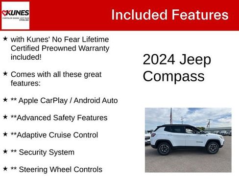 Used 2024 Jeep Compass Trailhawk image 4