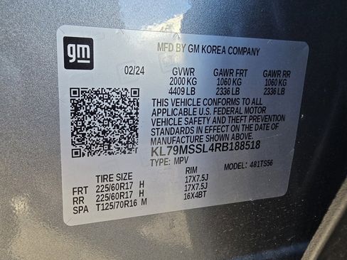 Used 2024 Chevrolet TrailBlazer ACTIV w/ Driver Confidence Package image 32