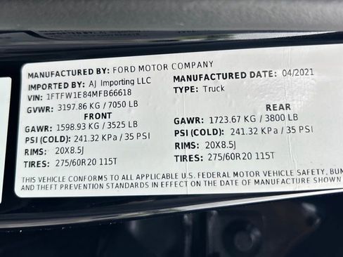 Used 2021 Ford F150 XLT w/ Equipment Group 302A High AWD/4WD image 26
