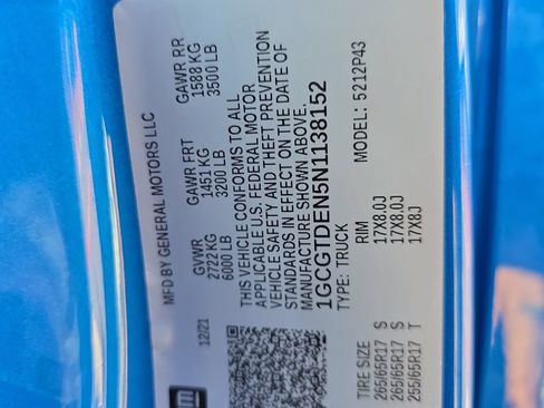 Used 2022 Chevrolet Colorado Z71 AWD/4WD image 40