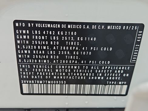 New 2026 Volkswagen Tiguan SE R-Line image 20