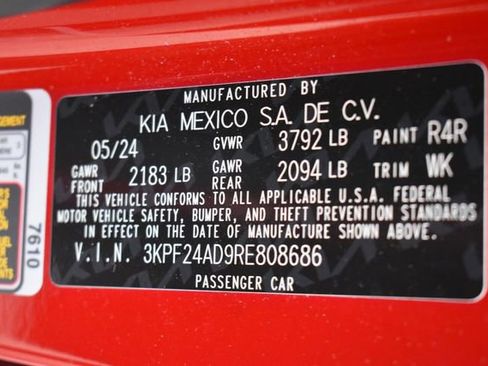 Used 2024 Kia Forte LXS image 15