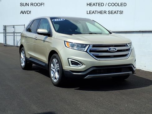 Used 2018 Ford Edge Titanium w/ Equipment Group 301A AWD/4WD image 1