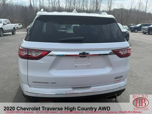 Used 2020 Chevrolet Traverse High Country w/ LPO, Floor Liner Package AWD/4WD image 4