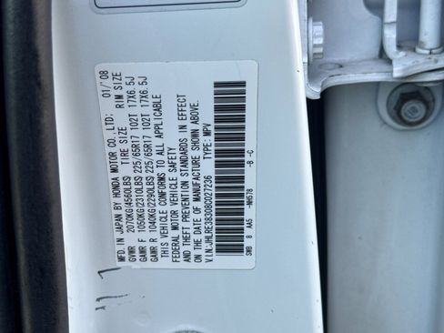 Used 2008 Honda CR-V LX image 20