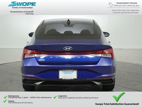 Used 2021 Hyundai Elantra SEL w/ Convenience + Premium Package FWD image 4