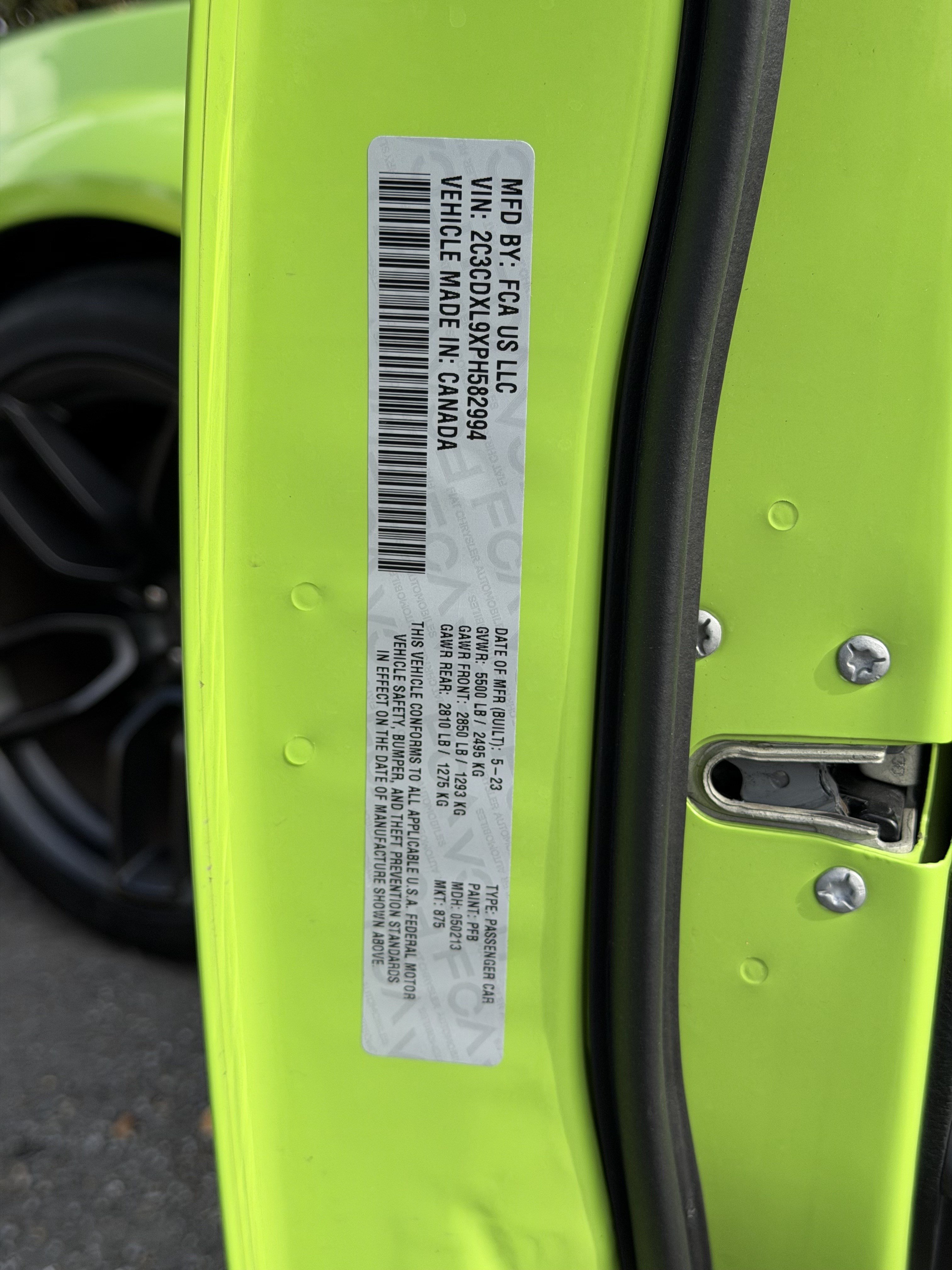 Used 2023 Dodge Charger SRT Hellcat w/ Harman/Kardon Audio Group RWD image 37
