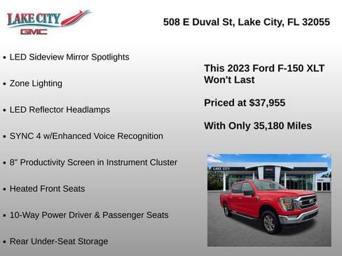 Used 2023 Ford F150 XLT w/ Equipment Group 302A High AWD/4WD image 37