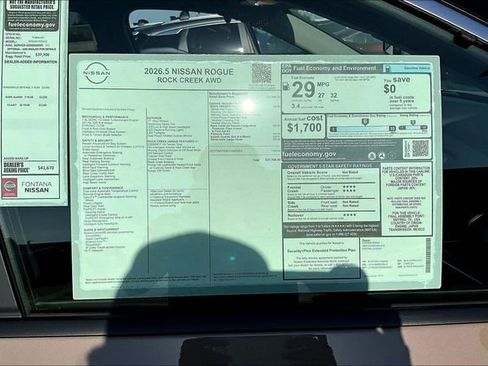 New 2026 Nissan Rogue SV image 13