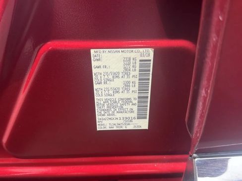Used 2018 Nissan Murano Platinum w/ Cargo Package FWD image 32