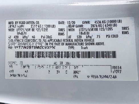 Used 2021 Ford F250 Lariat w/ Lariat Ultimate Package image 49