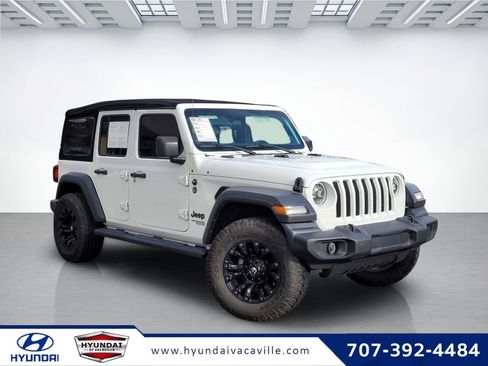 Used 2021 Jeep Wrangler Unlimited Sport S image 1