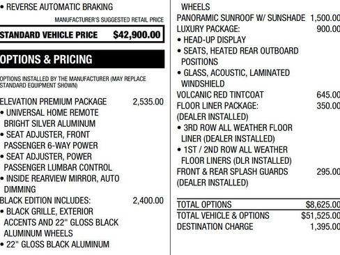 Used 2025 GMC Acadia Elevation w/ Elevation Premium Package FWD image 2