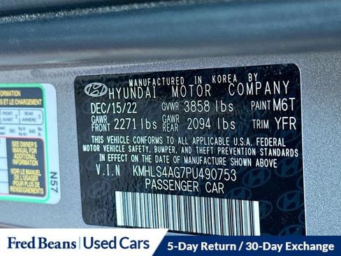 Certified 2023 Hyundai Elantra SEL w/ Convenience Package FWD image 30