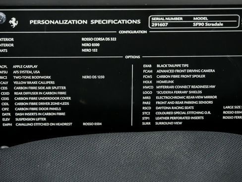 Used 2023 Ferrari SF90 Stradale image 19