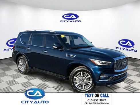 Used 2021 INFINITI QX80 Luxe image 1